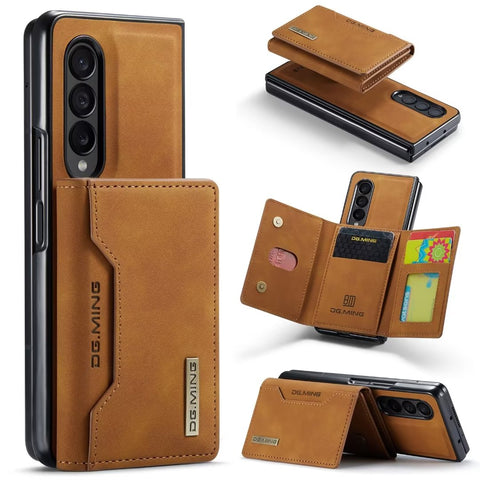 2 in 1 Detachable Leather Wallet Case For Samsung Galaxy Z Fold 4