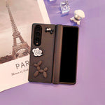 Luxury Leather Phone Case For  Z Fold Series