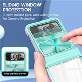 Slide Camera Lens Protection Case For Samsung Galaxy Z Flip