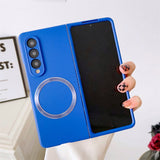 Silicone shockproof Magnetic Charging  Case  For Samsung Galaxy Z Fold