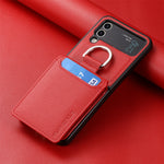 Luxury Leather Wallet Phone Case For Samsung Z Flip