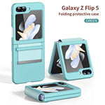 Leather  Folding Hinge Shockproof For Samsung Galaxy Z Flip 5