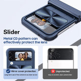 Slide Camera Lens Protection Case For Samsung Galaxy Z Flip