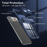 Slide Camera Lens Protection Case For Samsung Galaxy Z Flip