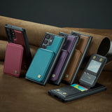 2 in 1 Luxury Leather  Wallet Case for Samsung Galaxy Series