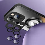 Premium Case With Camera Lens Protector For iPhone