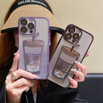 Luxury Glitter Quicksand Cup Case for iPhone Series