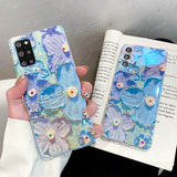 Art Painting Flowers Phone Case For Samsung S Series