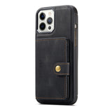 Magnetic Leather Wallet Flip Case for iPhone Mini