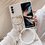 Cute 3-in-1 Folding Phone Protective Case