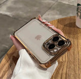 Transparent pro Four Corners Shockproof iPhone Case