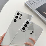 Fashion Makeup Mirror Corners r For Samsung Galaxy Series