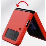 Magnetic Ring Holder Silicon Case for Samsung Galaxy Z Flip 3 5G