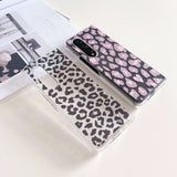 Woman Fashion Leopard Pattern Phone Case For Samsung Galaxy Z Fold 3 5G