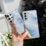 Fashion Makeup Mirror Corners r For Samsung Galaxy Series