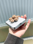 3D Plaid Flower Phone Case For Huawei P50 Pocket