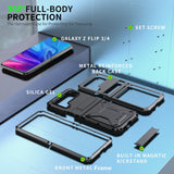 Heavy Duty Armor Case For Samsung Galaxy Z Flip4 Flip3 Shockproof