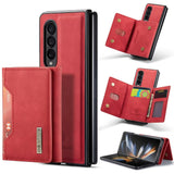 2 in 1 Detachable Leather Wallet Case For Samsung Galaxy Z Fold 4