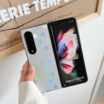 Glitter Laser  Case For Samsung Galaxy Z Fold 3 5G