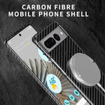 Wireless Carbon Fiber Phone Case For Google Pixel 7