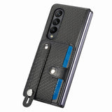 Card Slot Folding Case for Samsung Galaxy Z Fold5 & 4