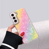 Rainbow Marble Phone Case For Samsung Galaxy Series