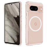 Transparent Magnetic Wireless charging Case For Google Pixel 8 Series