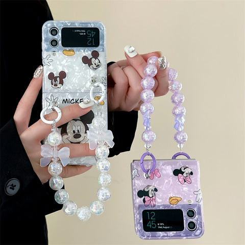 Cute Disney Mickey & Minnie Case for Samsung Galaxy Z Flip