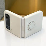 Magnetic Ring Holder Silicon Case for Samsung Galaxy Z Flip 3 5G