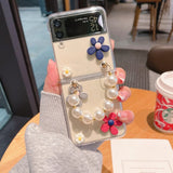 Luxury Bling Rhinestone Phone Case For Samsung Galaxy Z Flip 3 5G