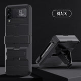 Shockproof Armor Case with Bracket Stand for Samsung Galaxy Z Flip4