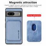 2 in 1 Leather Magnetic Case for Google Pixel Series