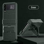 Shockproof Armor Case with Bracket Stand for Samsung Galaxy Z Flip4