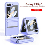 Leather  Folding Hinge Shockproof For Samsung Galaxy Z Flip 5