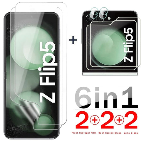 6 in 1 Screen Protector For Galaxy Z Flip Series