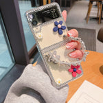 Luxury Bling Rhinestone Phone Case For Samsung Galaxy Z Flip 3 5G