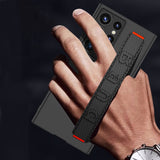 Wrist Strap Holder Kickstand Case For Samsung Galaxy S23 Ultra S23 Series