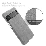 Luxury Cloth Texture Fitted Phone Case For Google Pixel 6