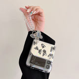 3D Crystal Butterfly Bracelet Phone Case For Samsung Galaxy Z Flip