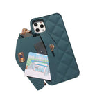 Luxury Phone Case Soft Bag Card Bag Wallet Handbag For iPhone