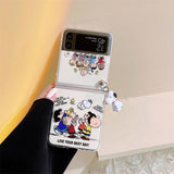 Cute Cartoon Phone Cover For Samsung Z Flip 3 5G